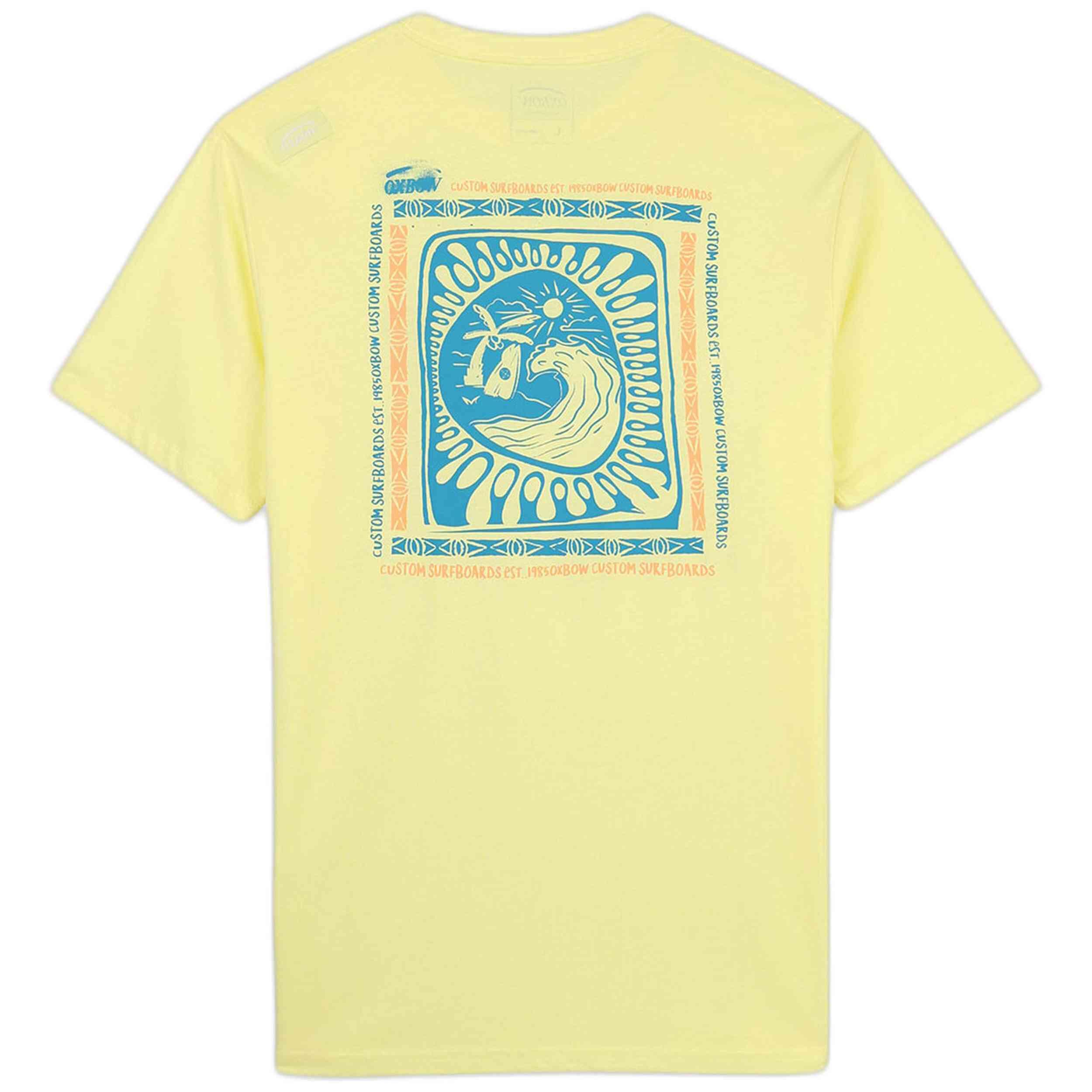 T-shirt Oxbow modèle OXV-931408-CITRON pour homme 2/5