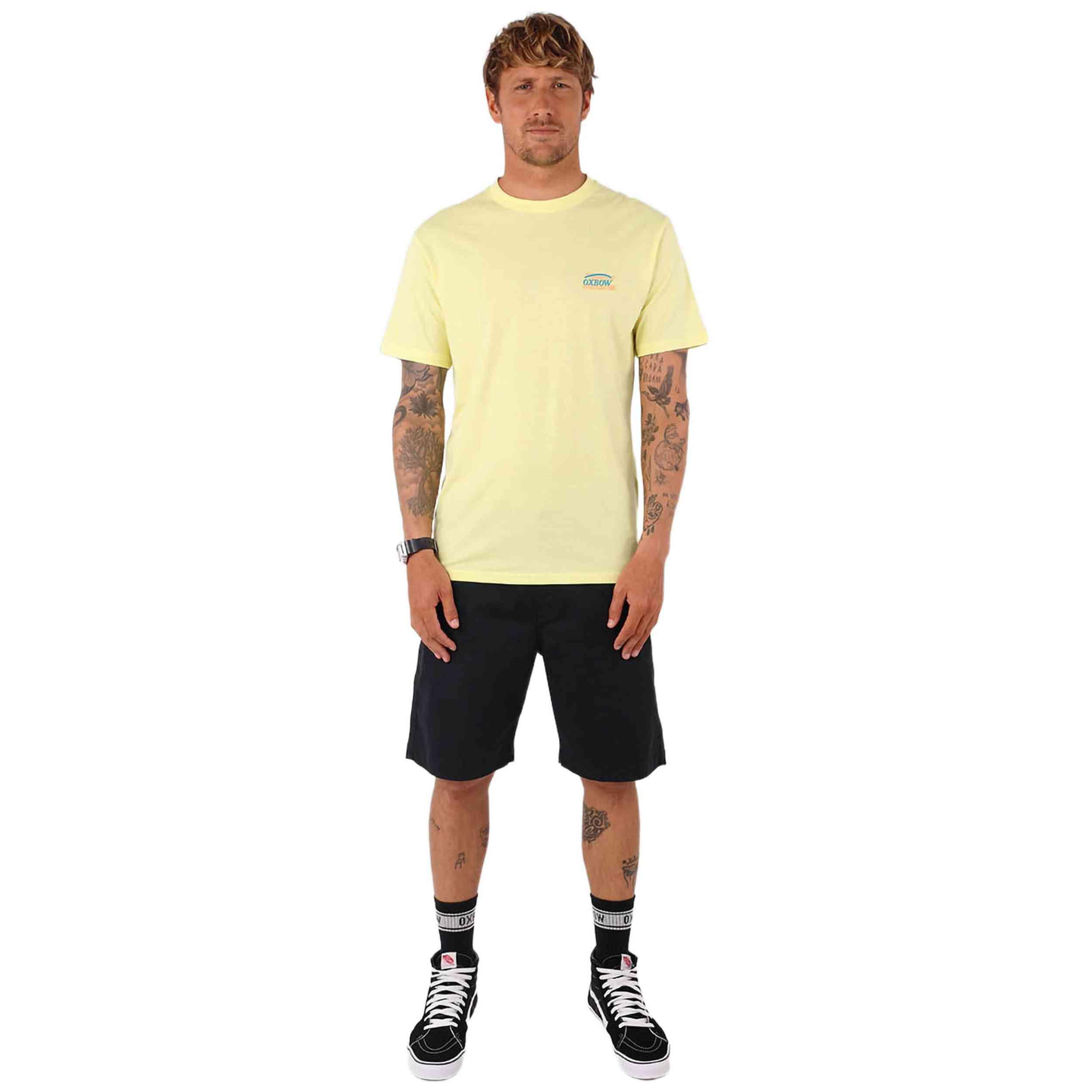 T-shirt Oxbow modèle OXV-931408-CITRON pour homme 5/5