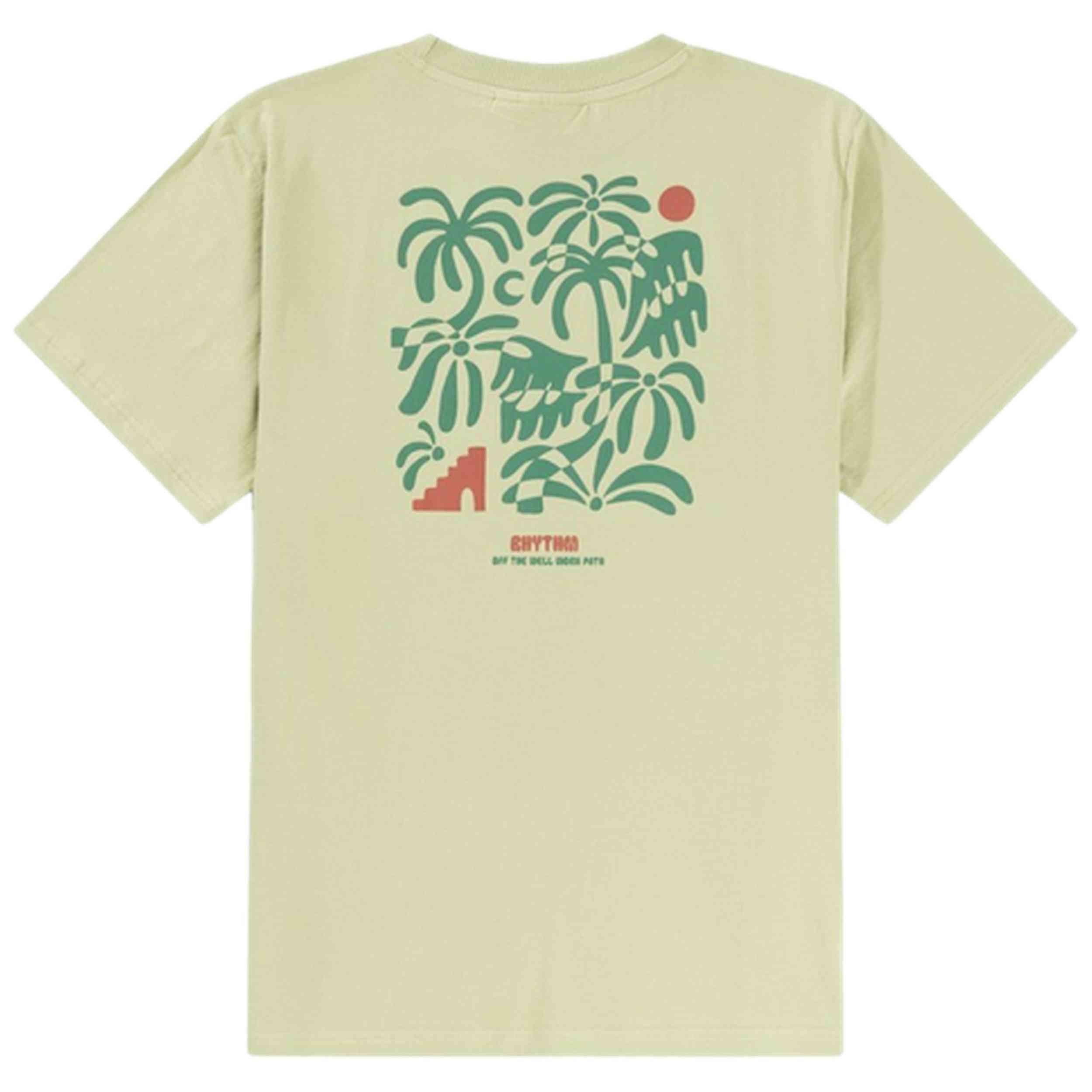 T-shirt met korte mouwen Rhythm model 0125MPT04-PST voor mannen 5/5
