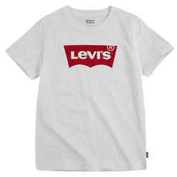 T-shirt Blanc Garçon Levis Batwing