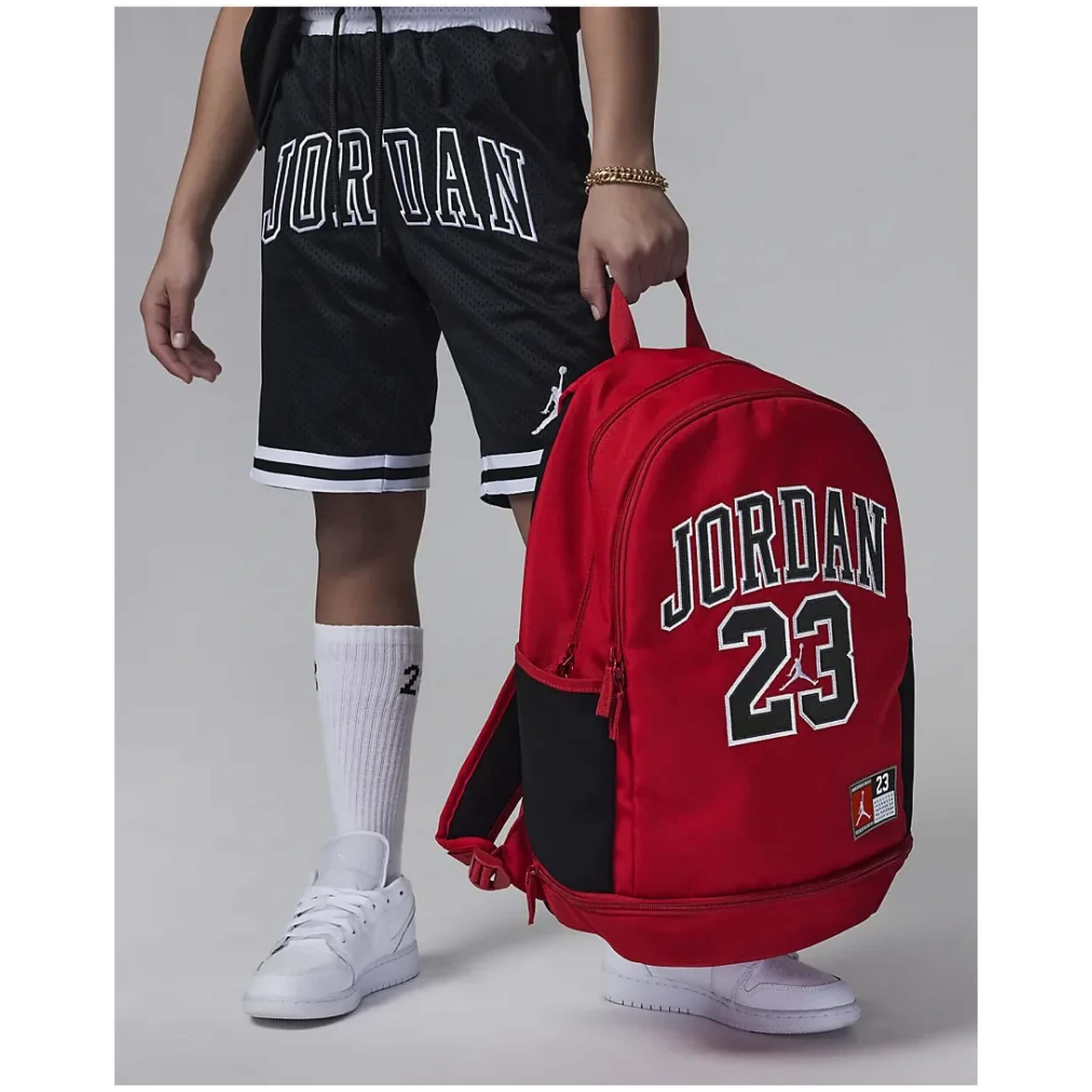 Mochila Jordan modelo 9A0780-R78 para crianças unissex 2/5