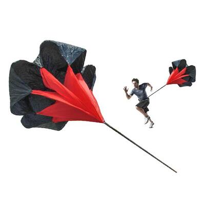 Weerstand parachute - fitness parachute - fitness parachute - zwart
