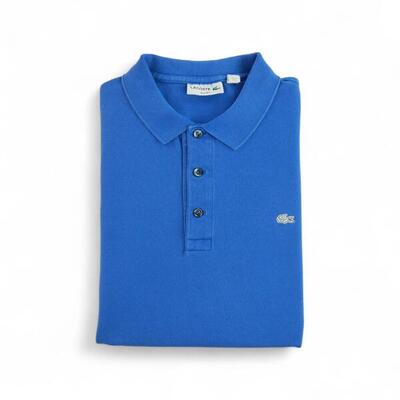 Second life - Kurzarm-Poloshirt für Männer Blau - In sehr gutem Zustand