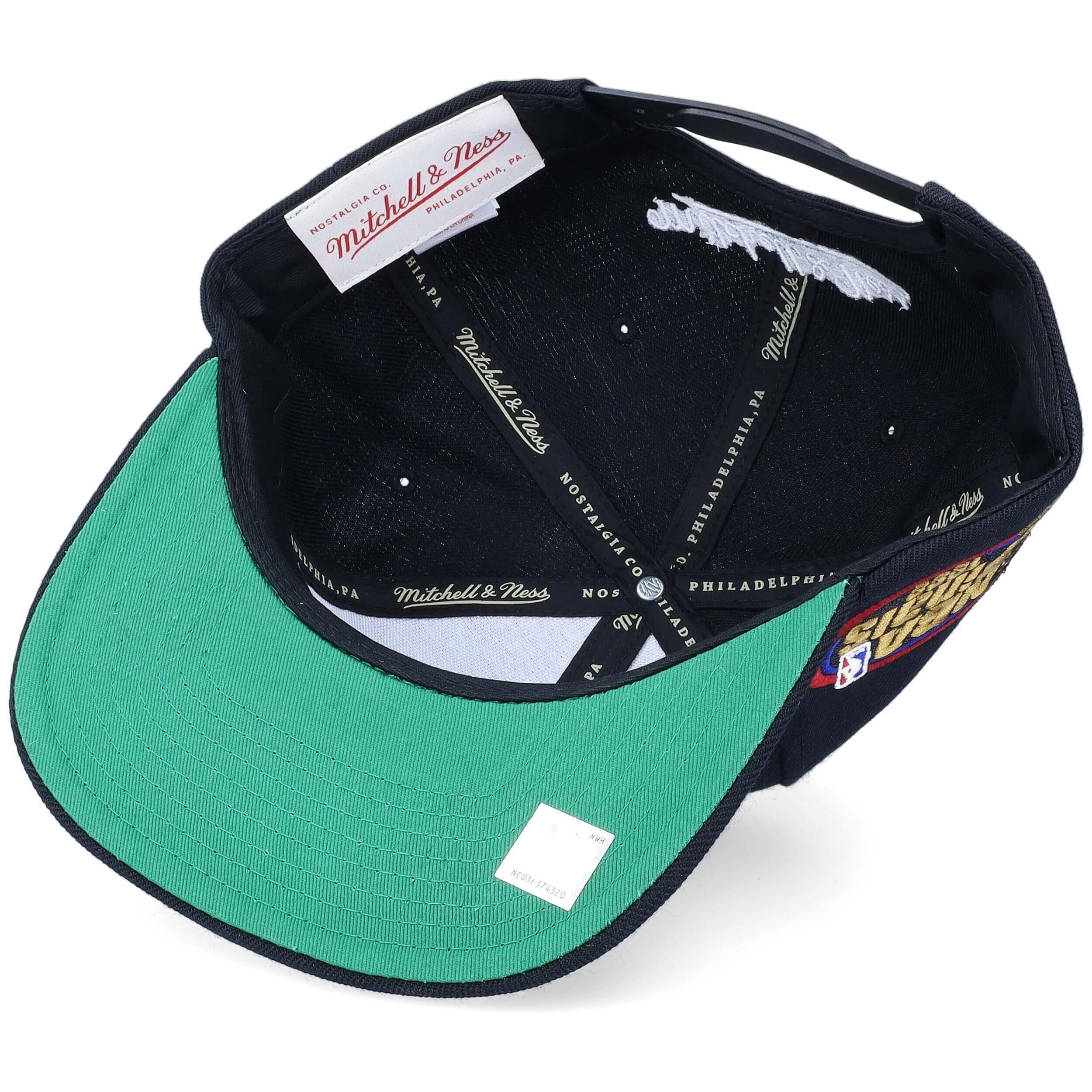 Casquette Mitchell & ness modèle HHSS2976-SASYYPPPBLCK pour homme 5/5