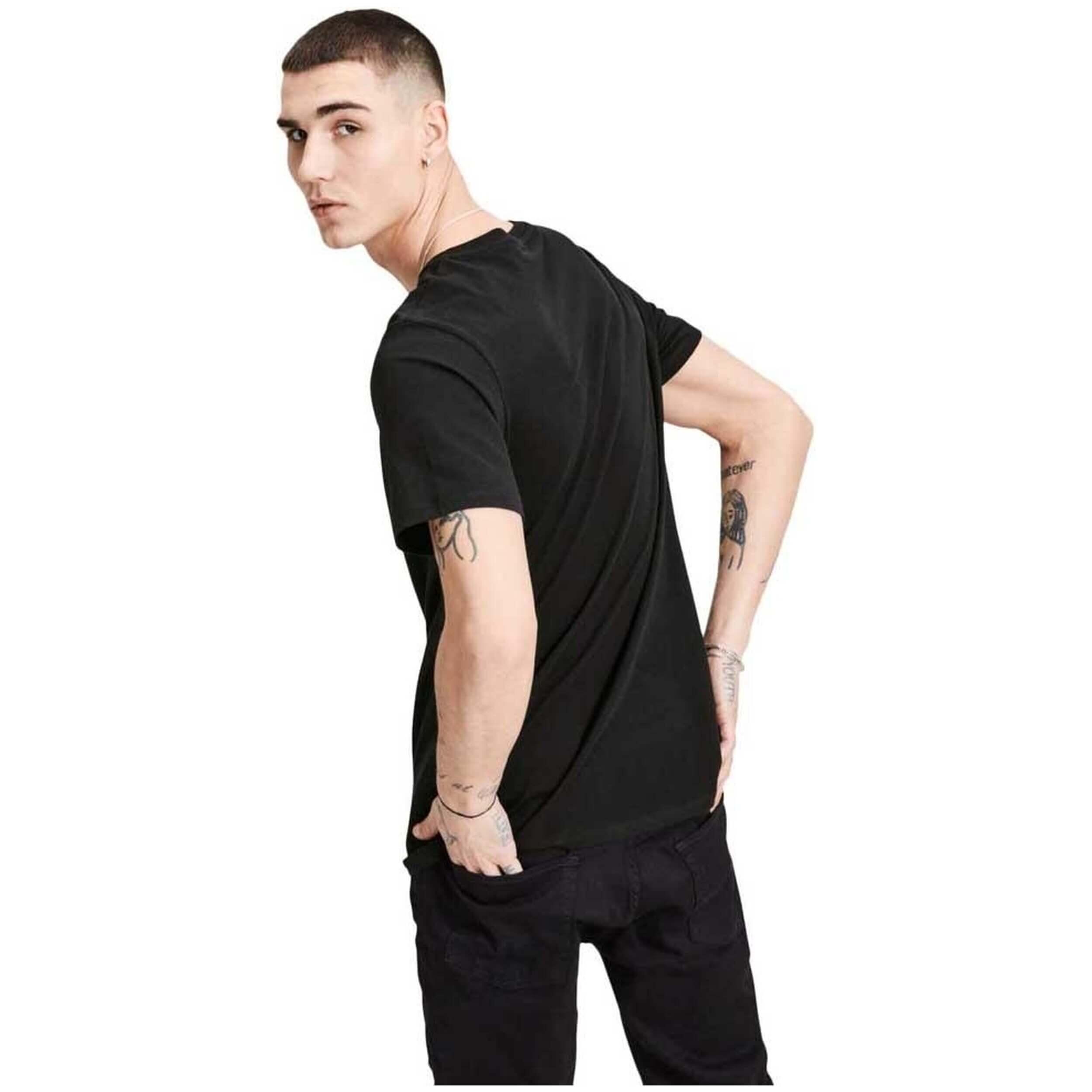 T-shirt Jack&jones modèle 12137126-BLACK pour homme 3/5