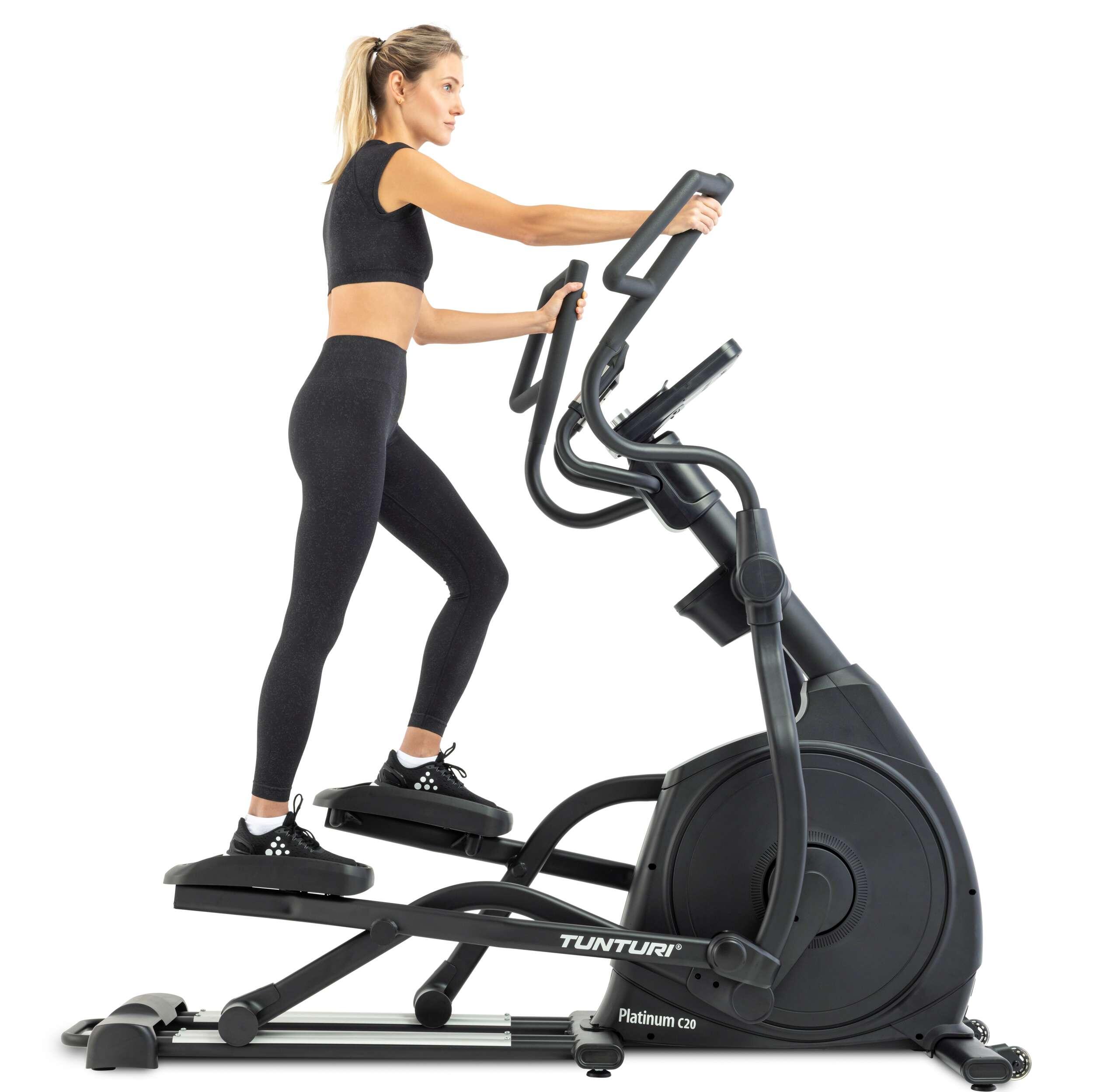 Cross Trainer - 48 niveaux de résistance - Bluetooth - Platinum C20 2/7