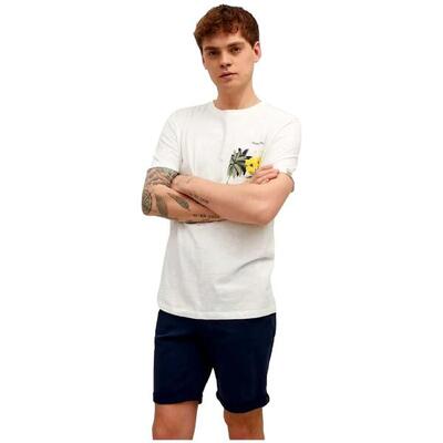 T-shirt met korte mouwen jack&jones model 12209856-white voor mannen