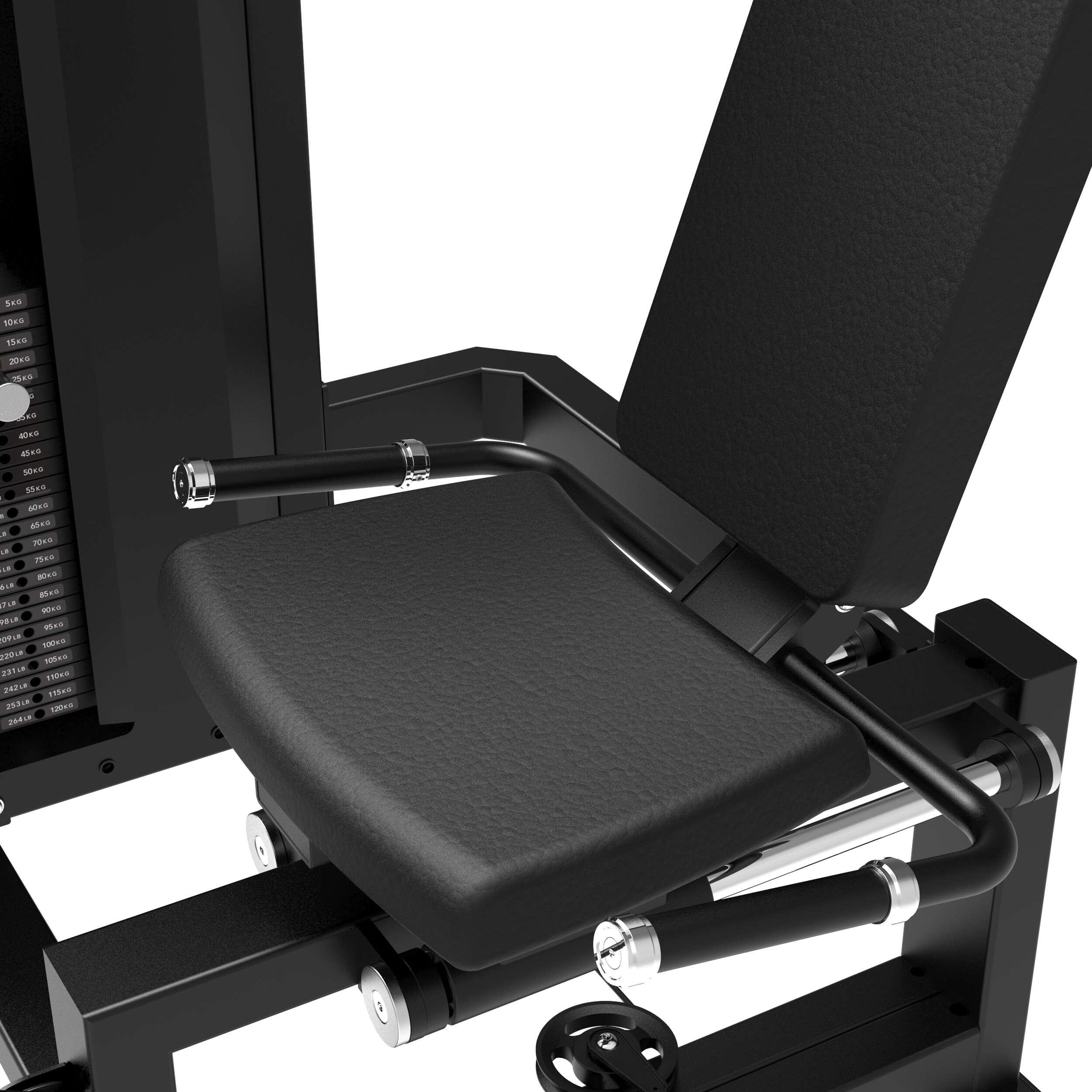Tunturi Platinum Seated Leg Press / Beinpresse mit Gewichtsstapel 5/7