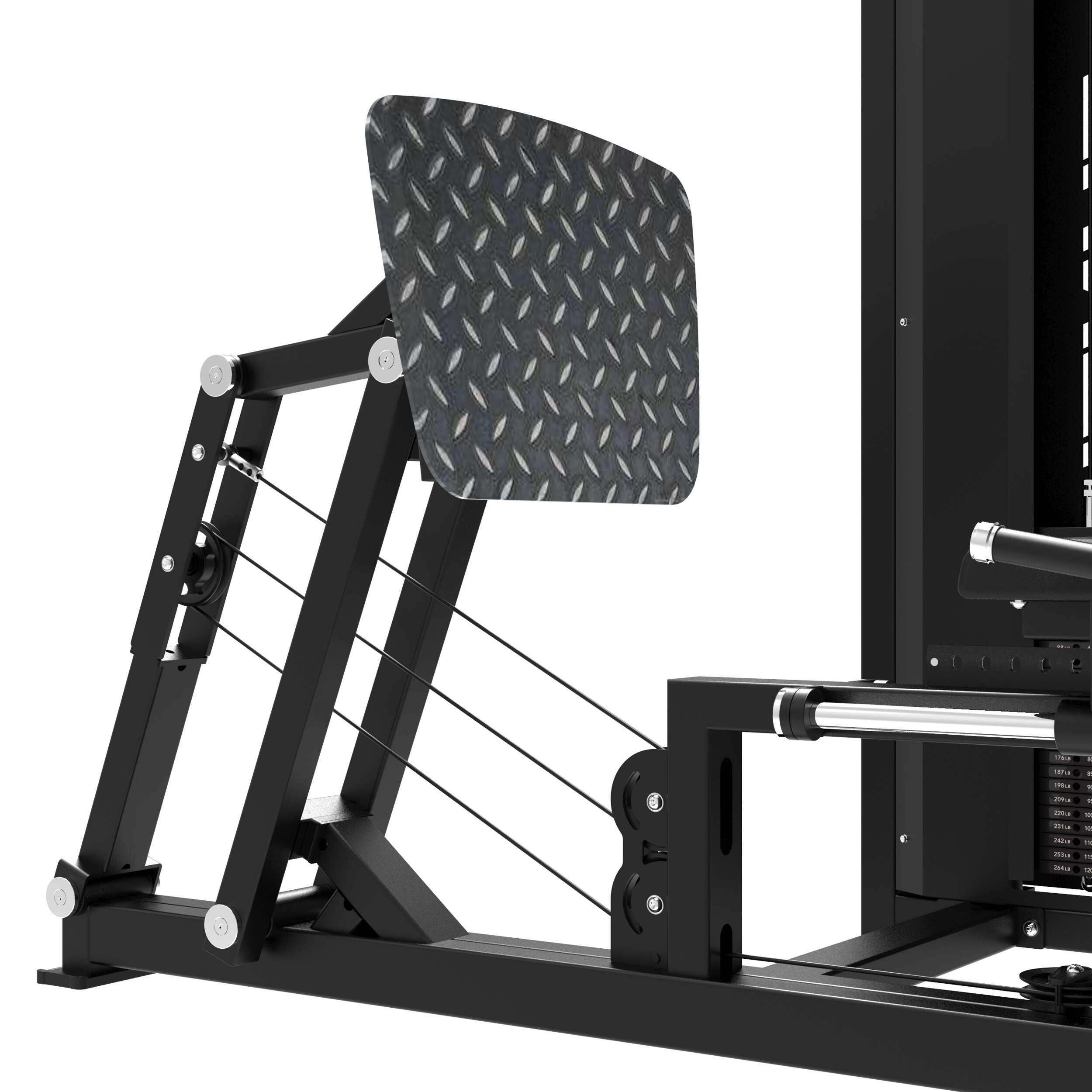 Tunturi Platinum Seated Leg Press / Beinpresse mit Gewichtsstapel 6/7
