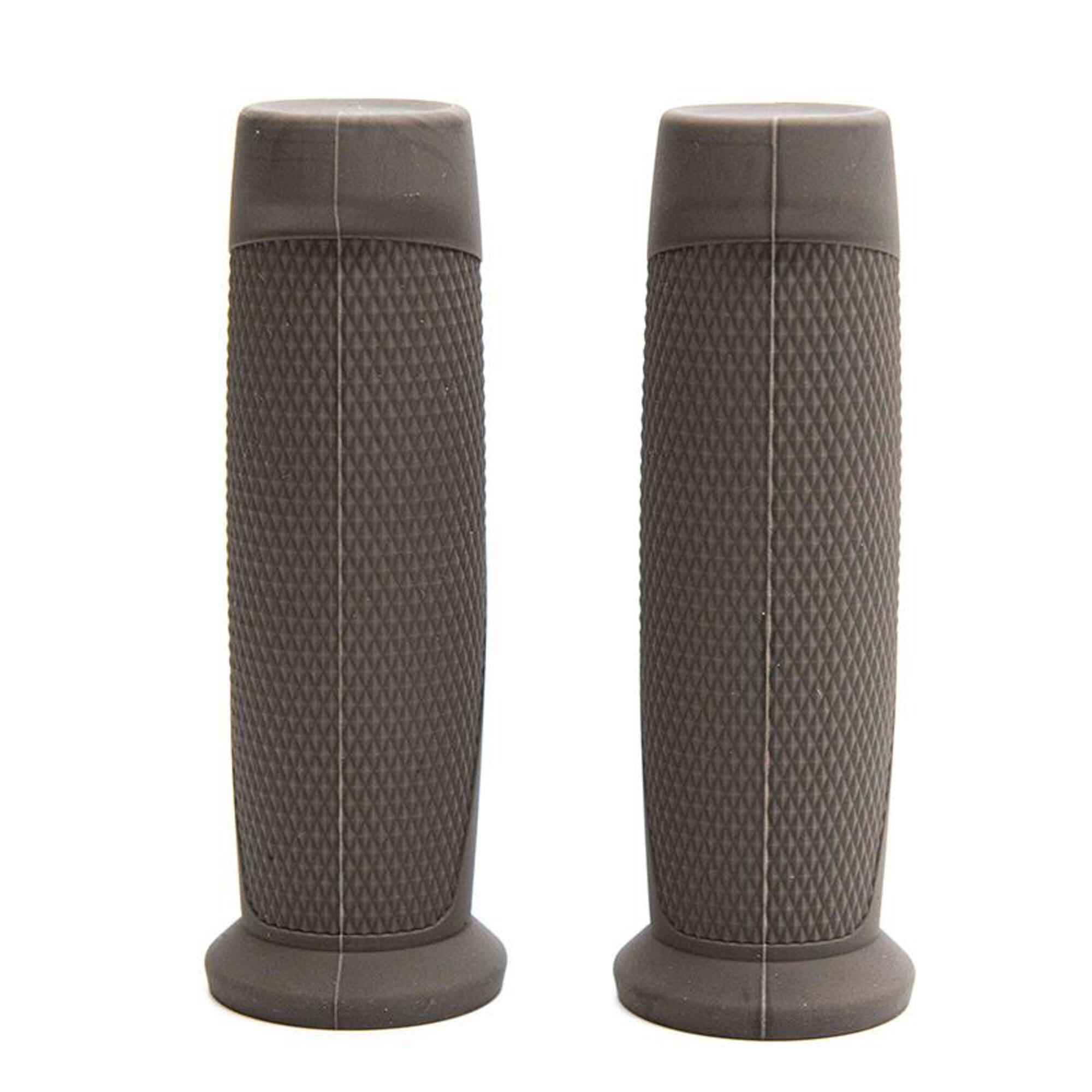 Puños de silicona grises para Ninebot series F y D - 2 uds 1/4