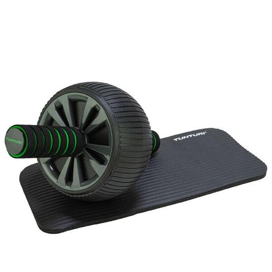 AB Roller - Bauchmuskeltrainer - Stützrad - mit NBR Kniematte