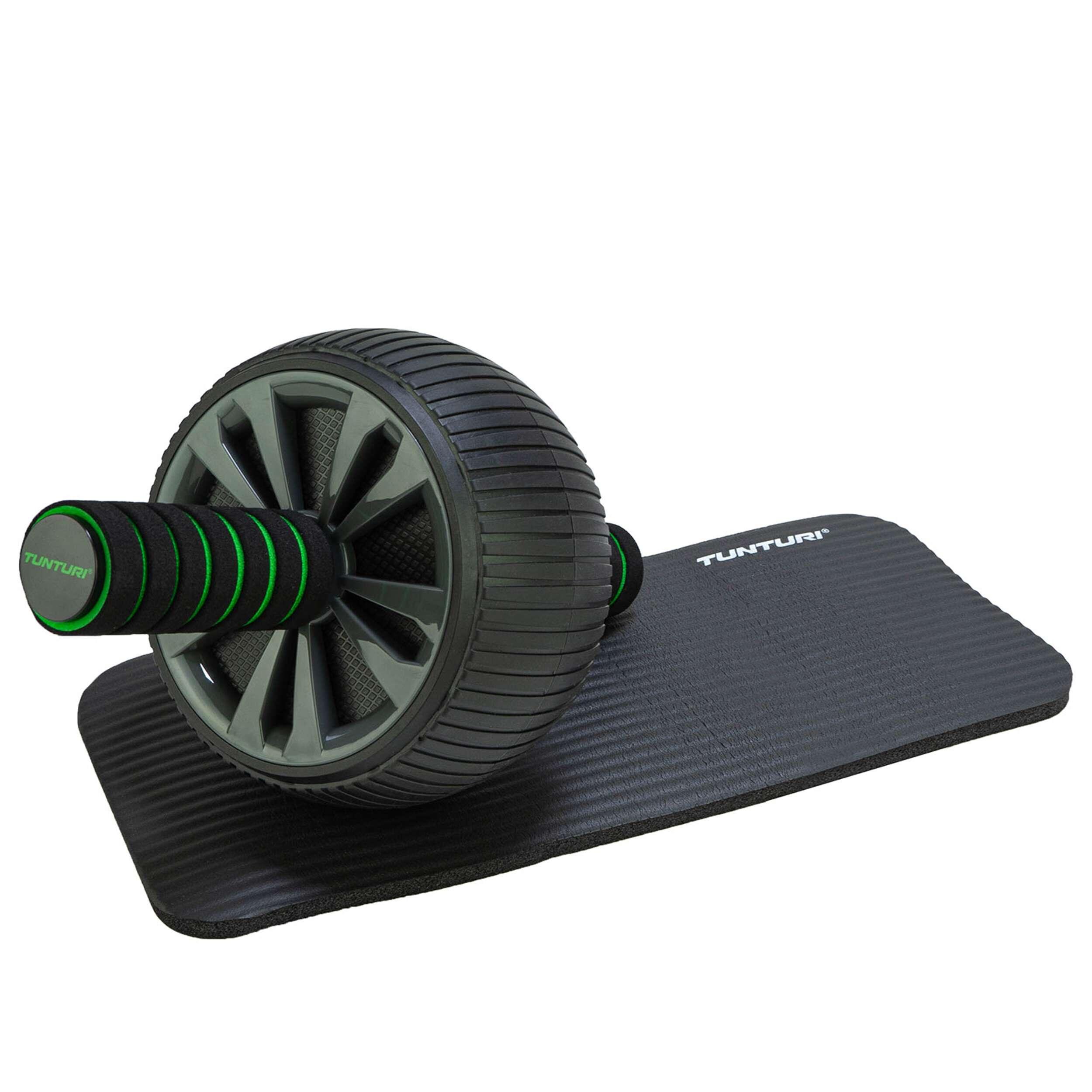 TUNTURI Posilovací kolečko na břicho s NBR podložkou