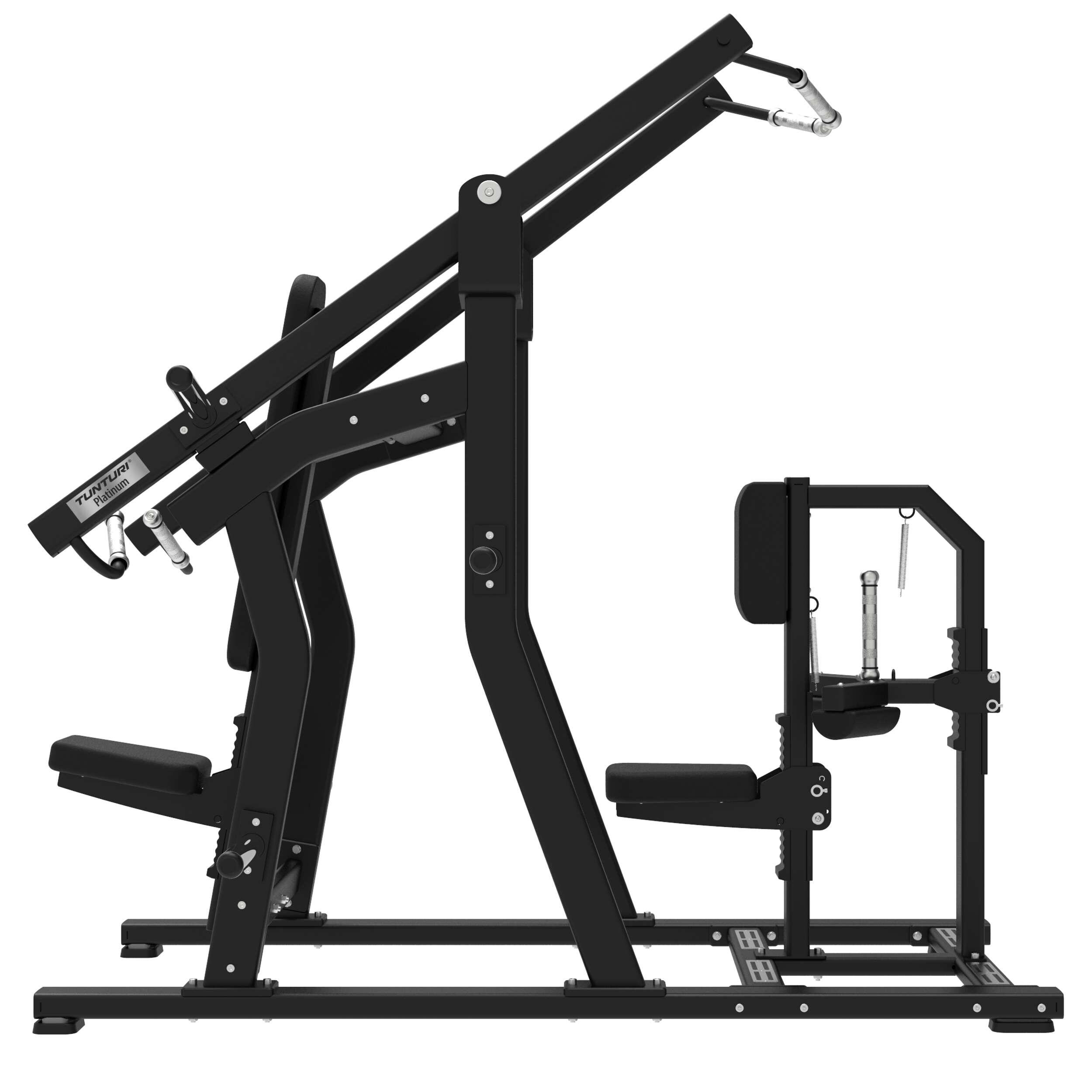 Tunturi Platinum Plate Loaded Dual Chest Press & Lat Pulldown 3/7