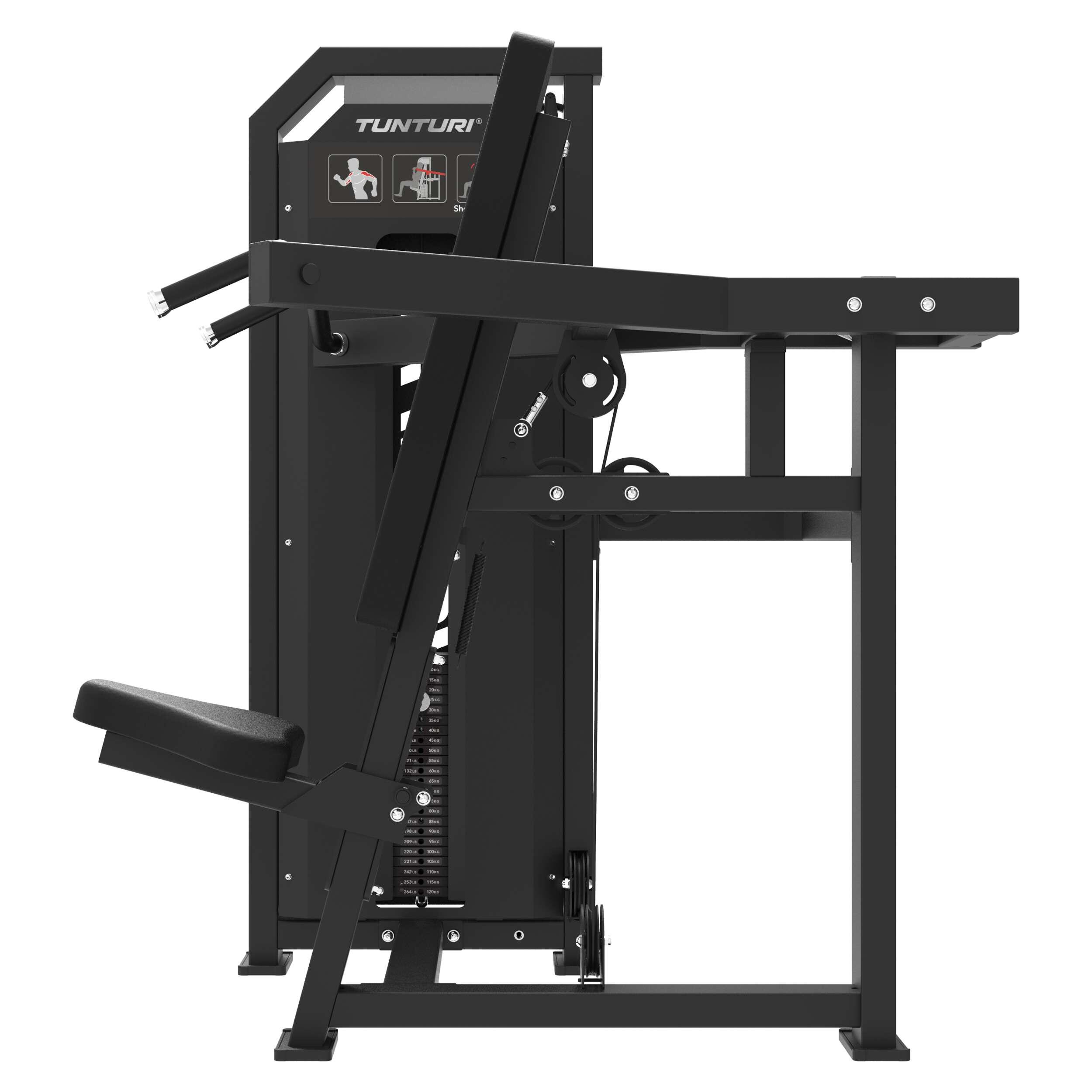 Tunturi Platinum Shoulder Press with Weight Stack 3/7