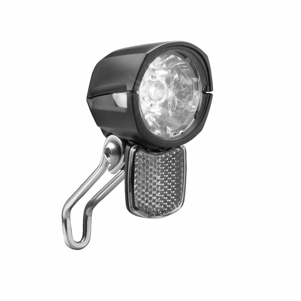 Busch + Müller - Phare Lumotec Dopp N Plus Avec Feu De Position Pour Dynamo De Moyeu - 35 Lux - Lampe Dynamo - Gris|noir - No Size - Decathlon