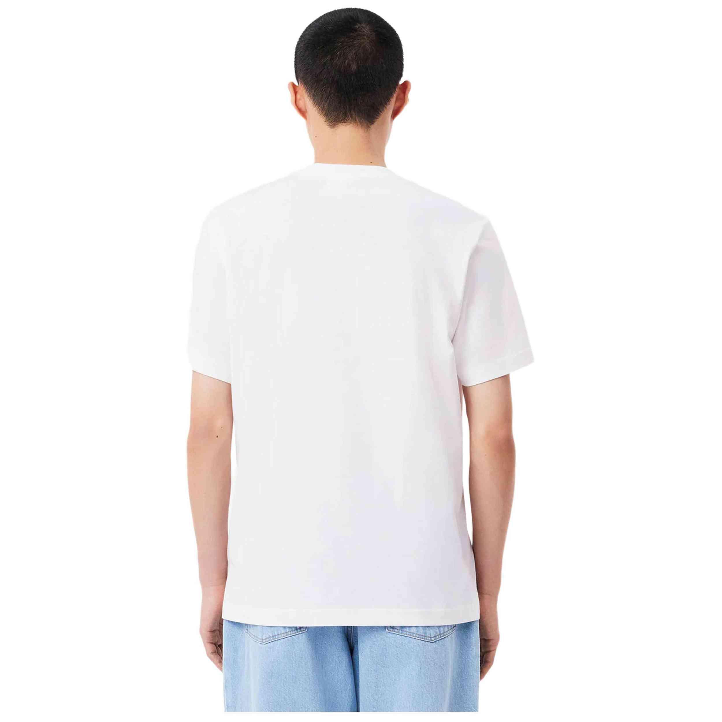 Lacoste - Camiseta blanca TH2827-001 5/5