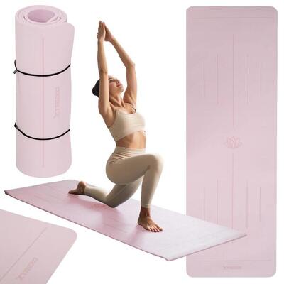 Mata TREXO do ćwiczeń i jogi antypoślizgowa 10mm