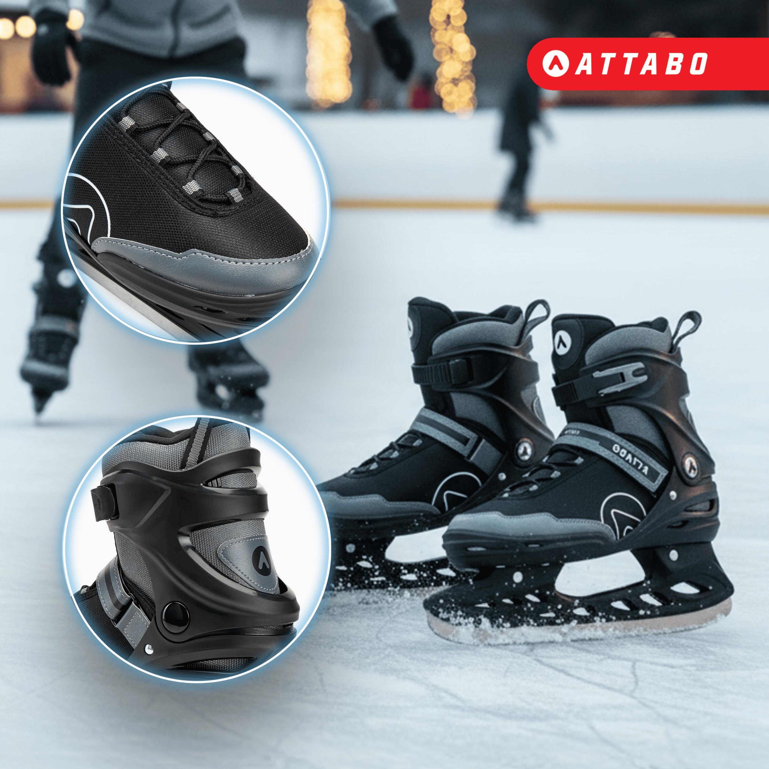 ATTABO Tore patins à glace récréatifs pour hommes 5/7