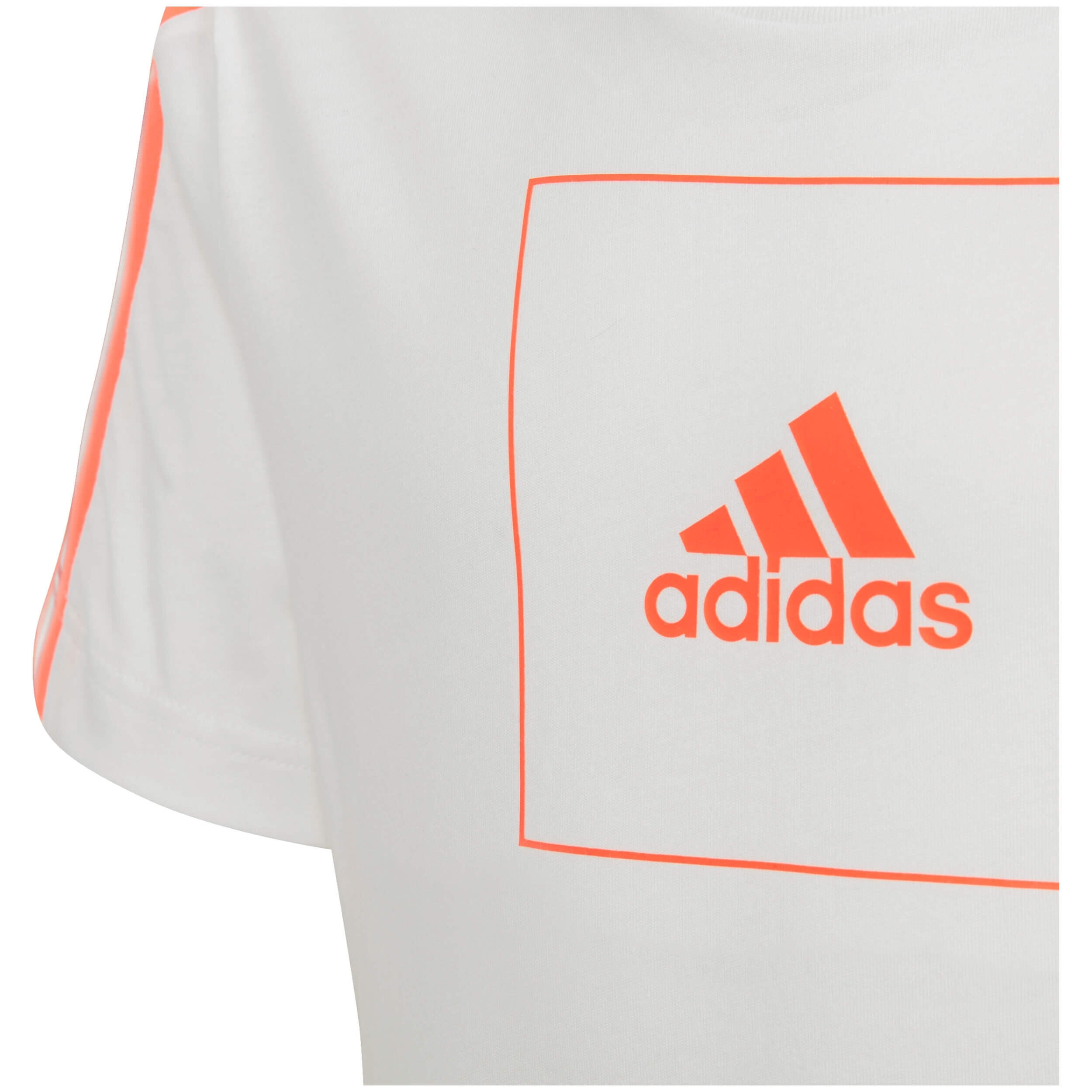 T-shirt Adidas modelo FL2818 para crianças unissex 3/5