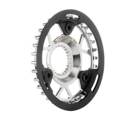 Vorderes Kettenrad mit Carbonantrieb CDX-Ritzel