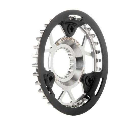 Vorderes Kettenrad mit Carbonantrieb CDX-Ritzel