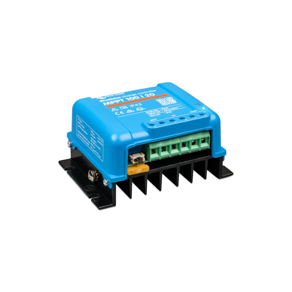 VICTRON Chargeur Solaire Bluesolar MPPT 100/20 BatterieLife 1/2