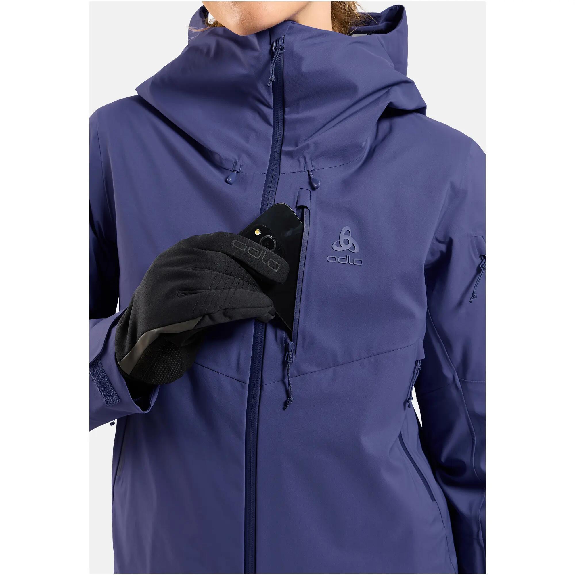 Kurtka przeciwdeszczowa Odlo Jacket hardshell X-ALP 3L 7/7
