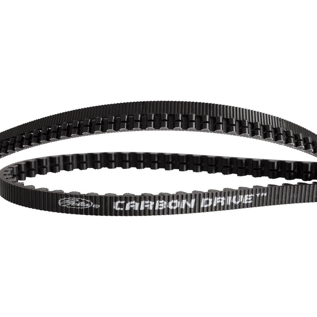 Gates CDX 183 Carbon Drive belt — Black.