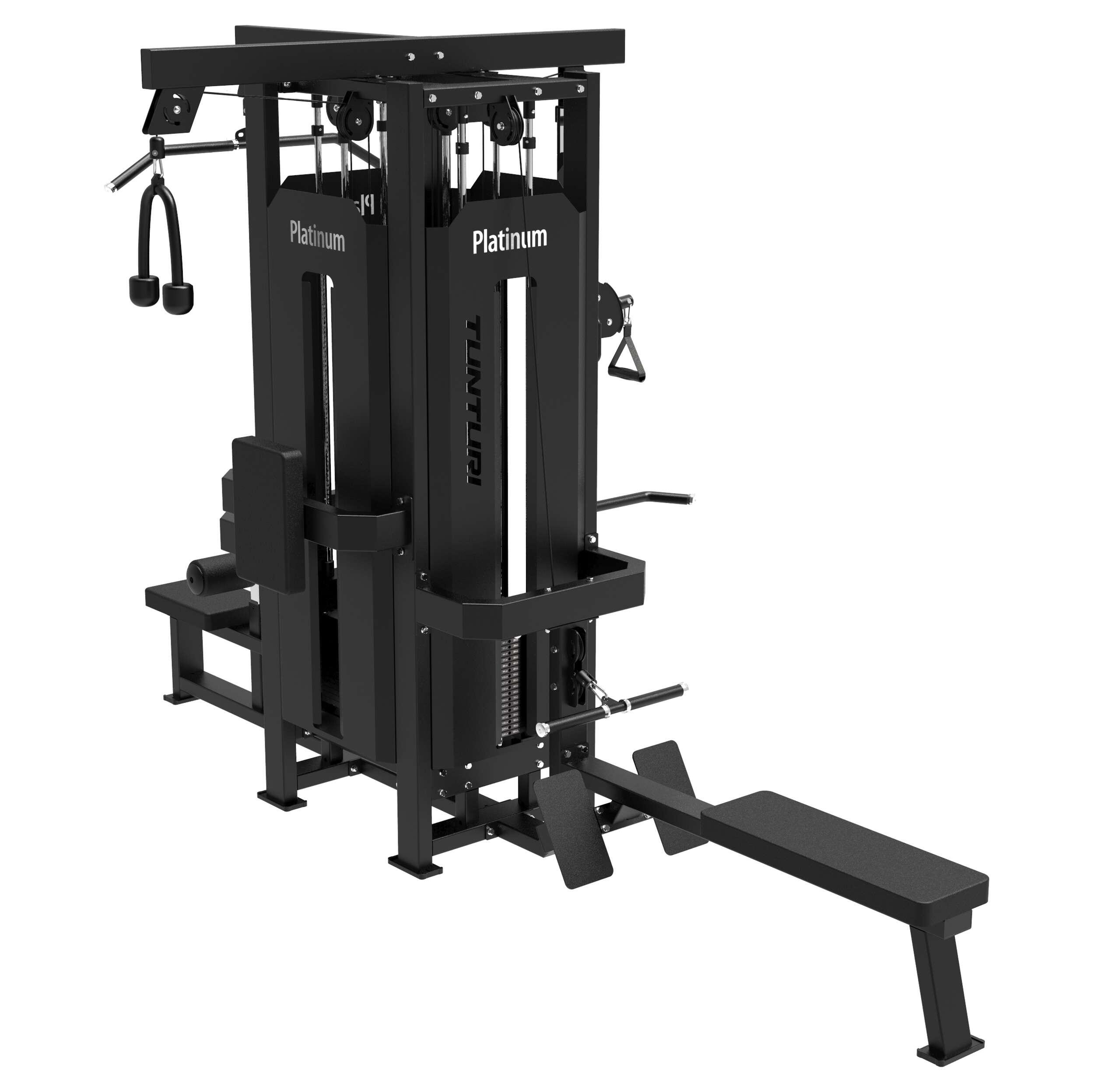 Tunturi Platinum 4-in1 Multi Station avec bloc de poids 4/7
