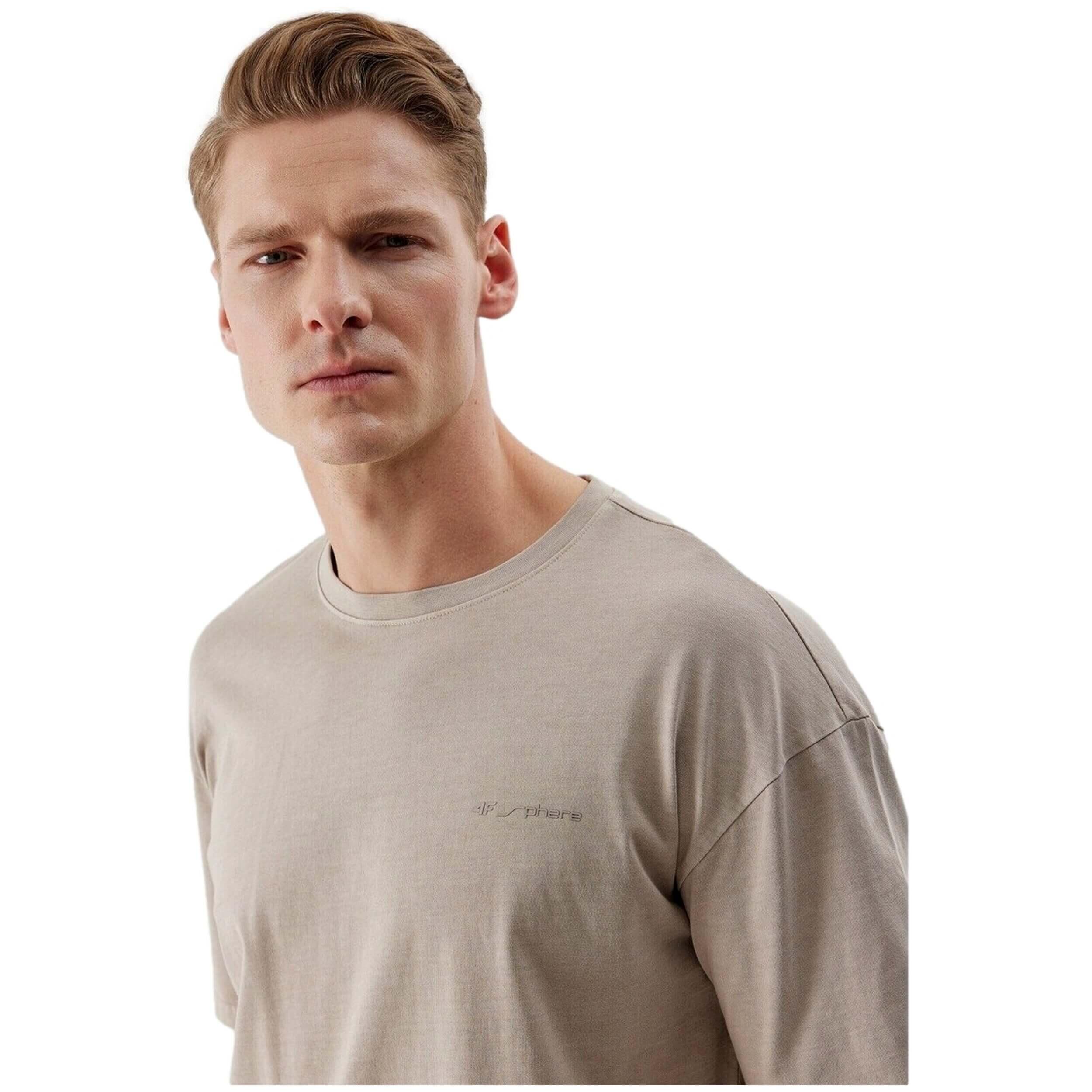 Maglia a maniche corte 4f modello 4FWSS24TTSHM1316-83S per uomini 4/4
