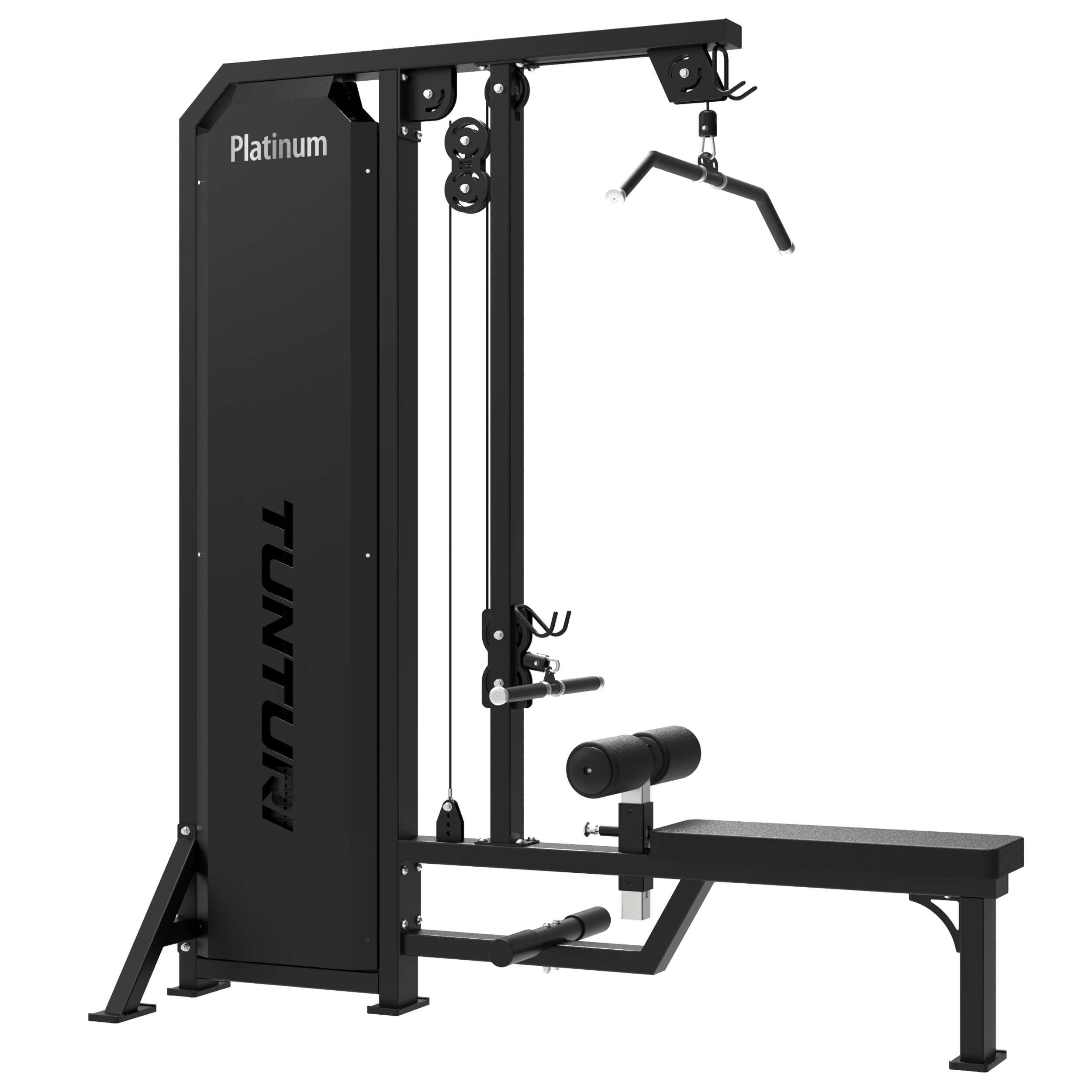 Tunturi Platinum Dual Lat Pulldown/Low row Cable Pull Station 4/7