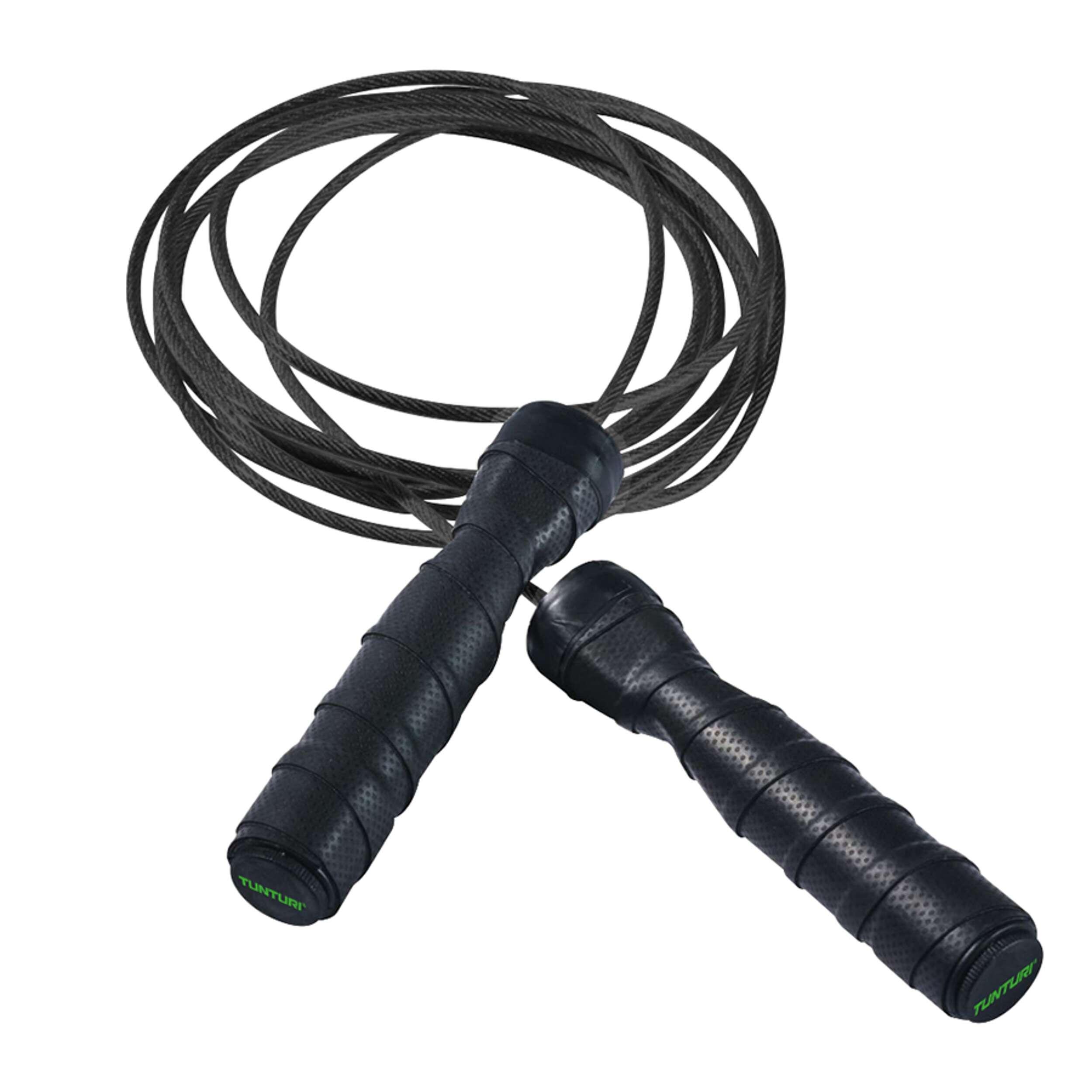 Corde à Sauter Métal Pro avec Bandeau Anti Transpiration 1/7