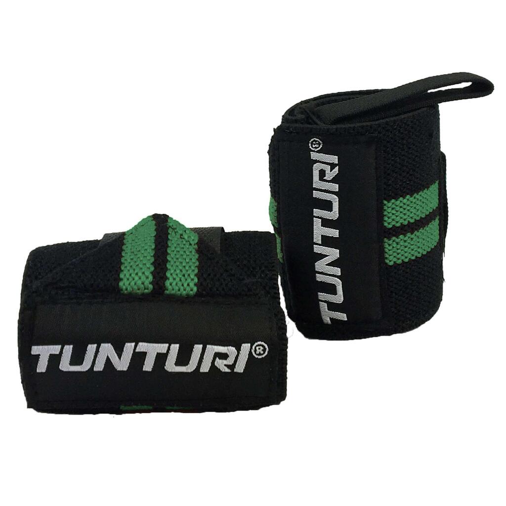 Wrist Wraps, Green, Pair