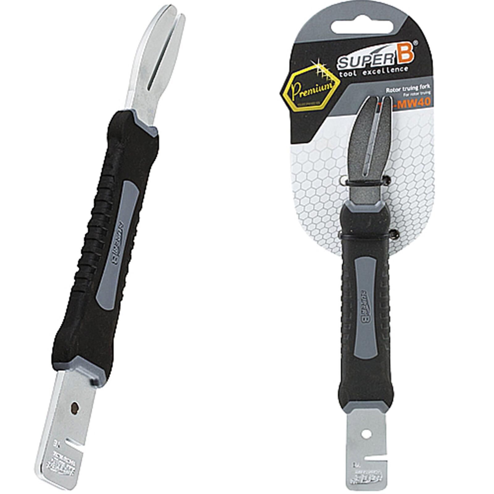 SUPERB SUPER B TB-MW40 Strumento Rettifica Disco Freno, Alluminio.