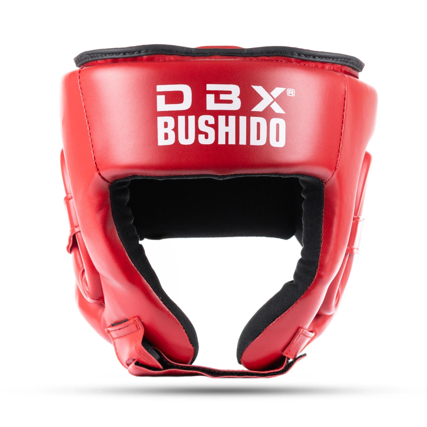 Kask Bokserski Turniejowy czerwony DBX Bushido 2/7
