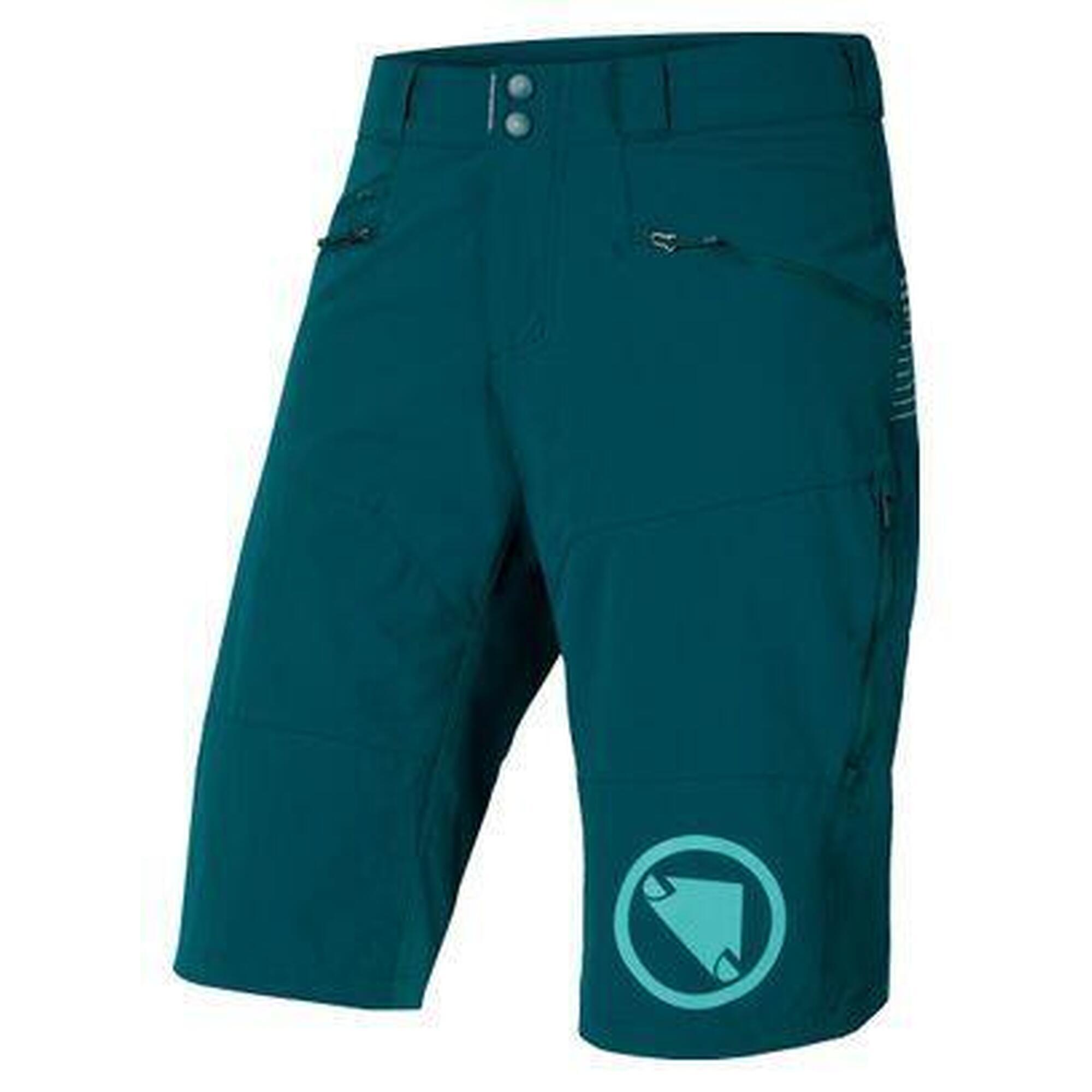Endura - Short Homme Endura Singletrack Ii Bleu - Short - Bleu - Decathlon