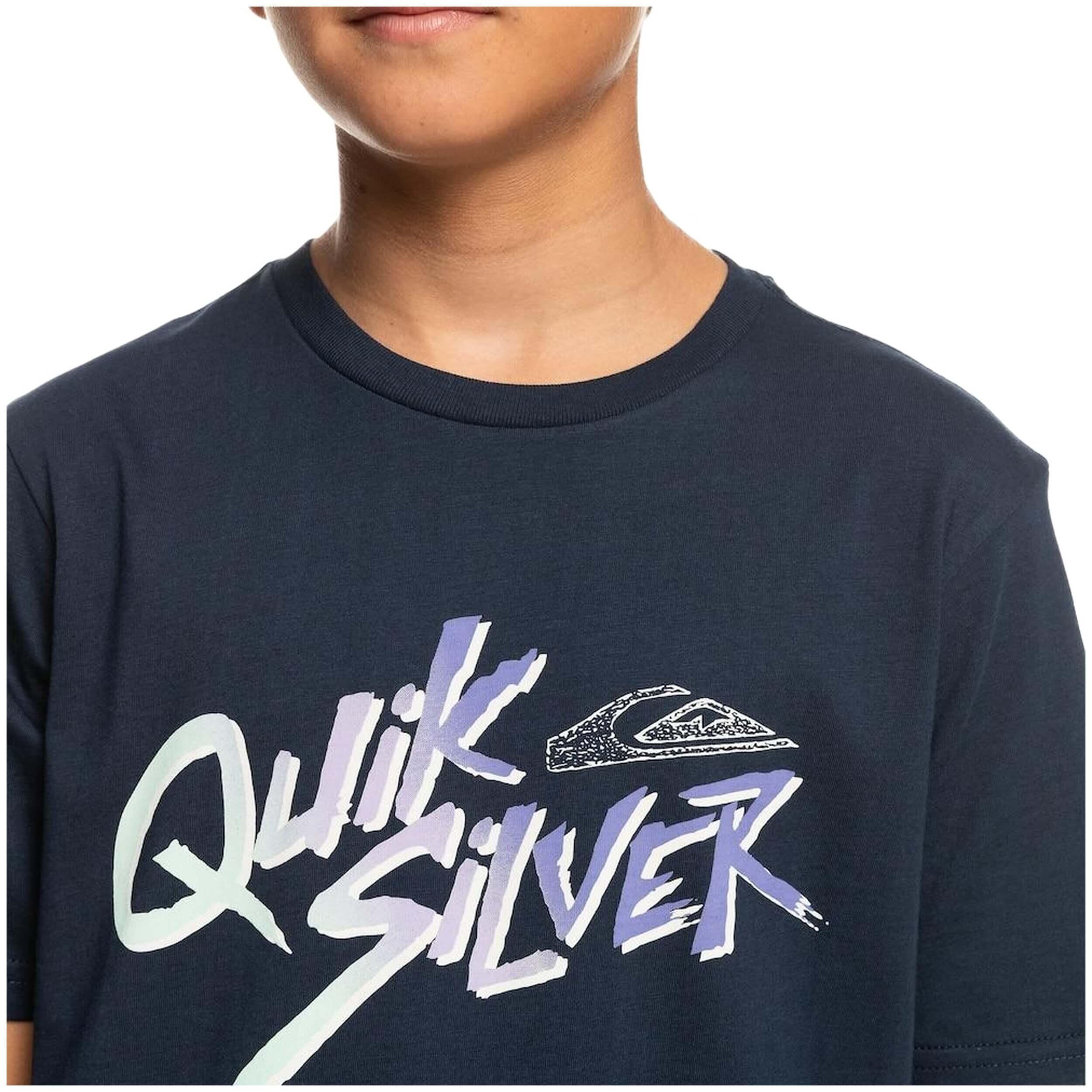 Maglia a maniche corte Quiksilver modello EQBZT04587-WBB0 per ragazzi 5/5