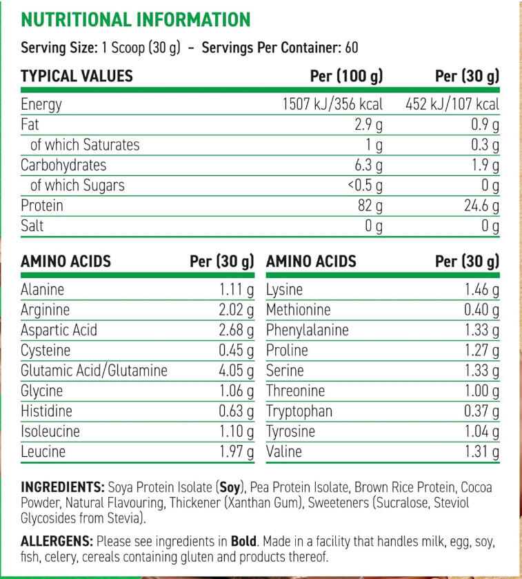 Proteine vegane - Critical Plant - Cioccolato 3/3
