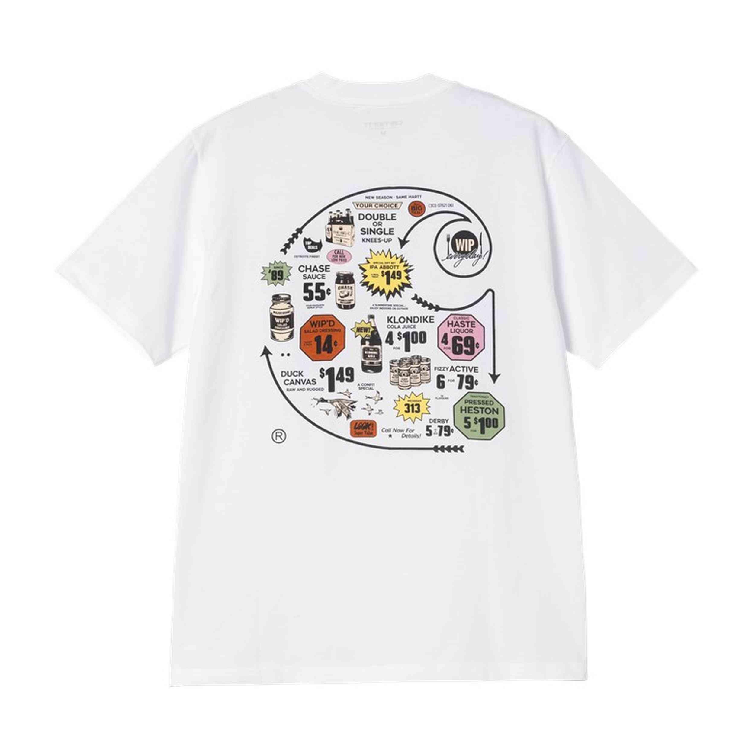 T-shirt Carhartt wip modèle I034761-02XX pour homme 2/2
