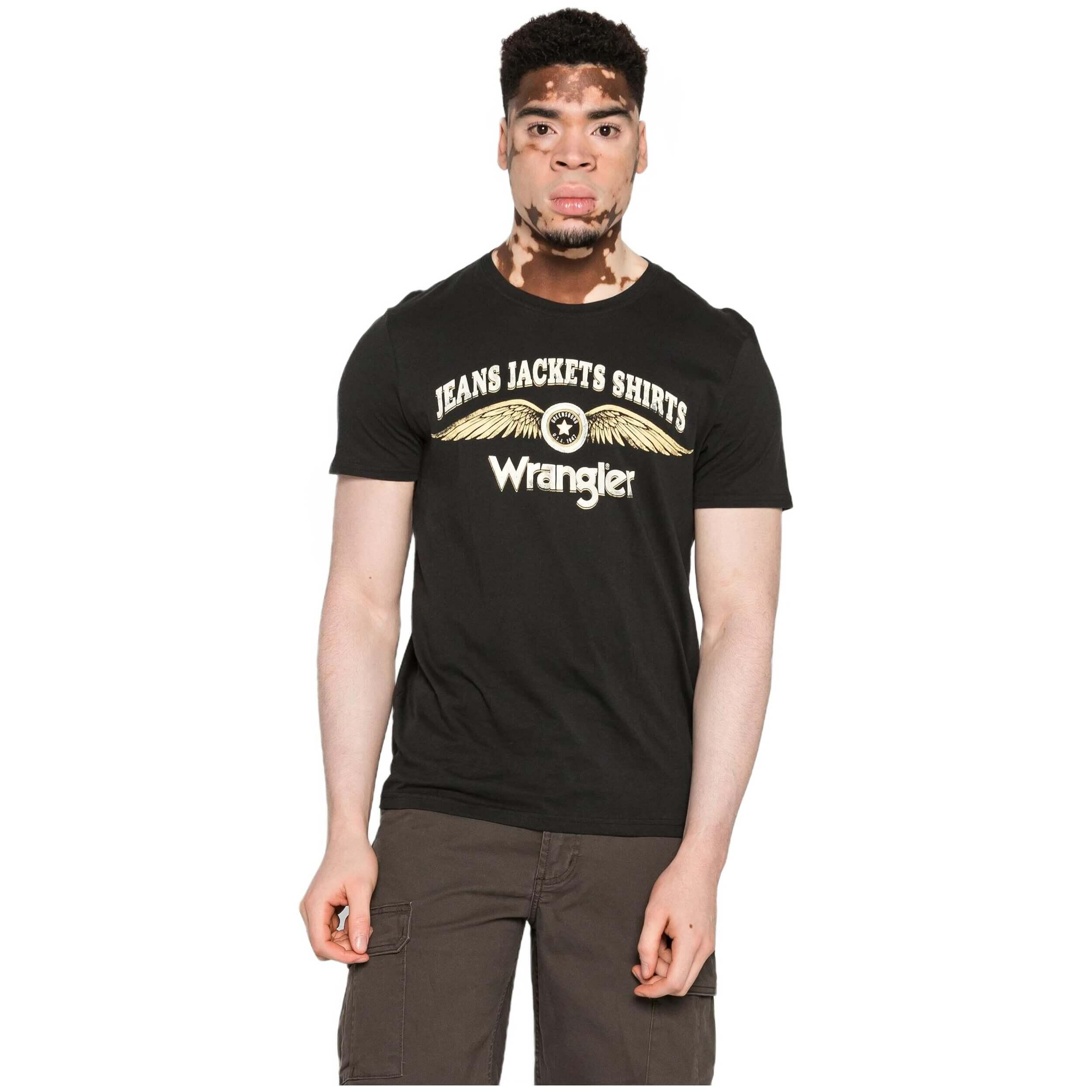 T-shirt Wrangler modèle W7J0D3XV600 pour homme 2/5