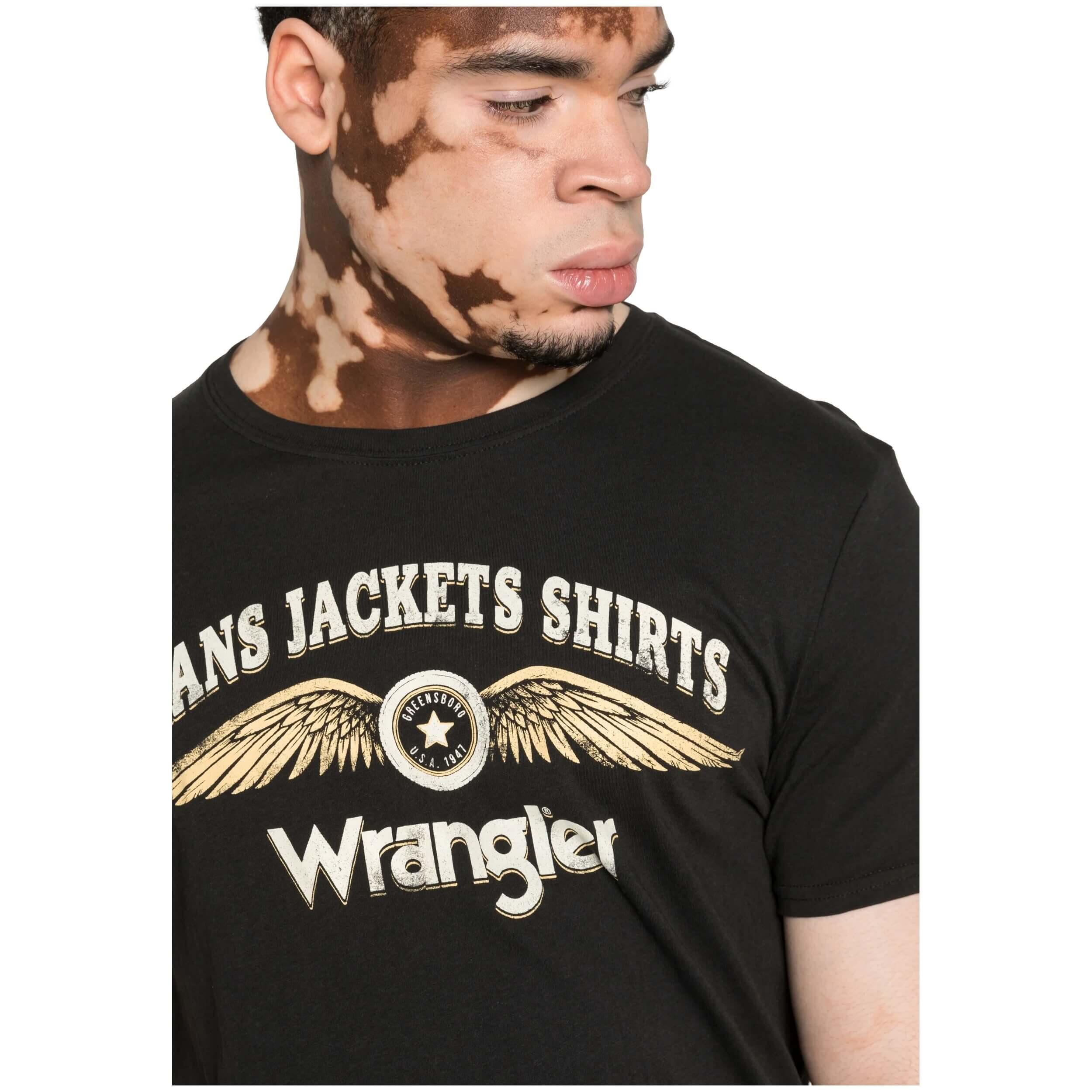 T-shirt Wrangler modèle W7J0D3XV600 pour homme 5/5