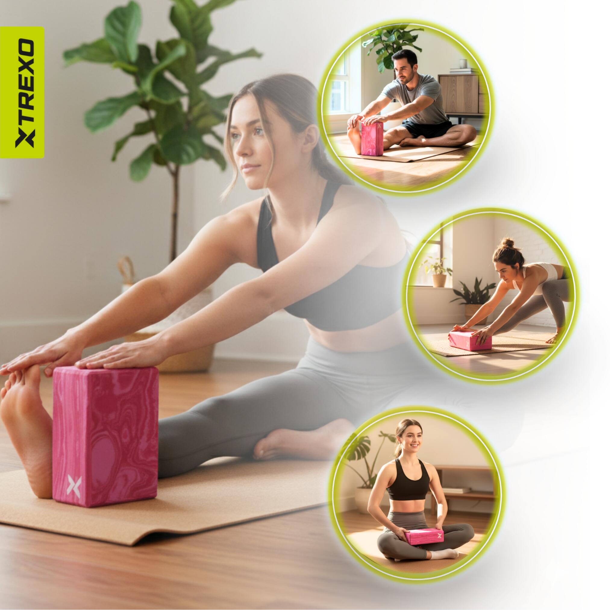 Yoga-Würfel XTREXO TXO-B4Z076-PK 6/7