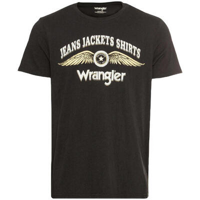 T-shirt met korte mouwen wrangler model w7j0d3xv600 voor mannen