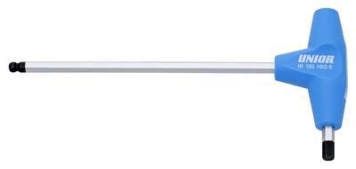 Unior chiave a brugola con manico a T 3 mm testa a sfera 155 mm.