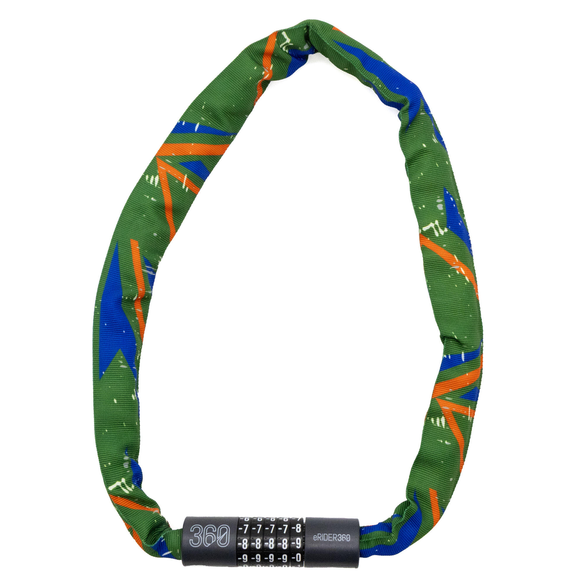 Candado de contraseña EWLK022 funda tela multicolor 5/5