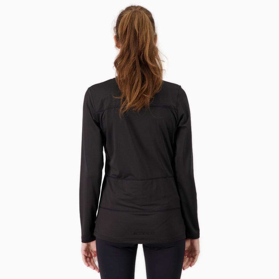 Maglietta riscaldata aderente Donna Escursionismo WARM LONG 3/5
