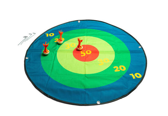 Cible fléchettes XXL - Jeu de lancer plein air pour enfant - jeu de jardin