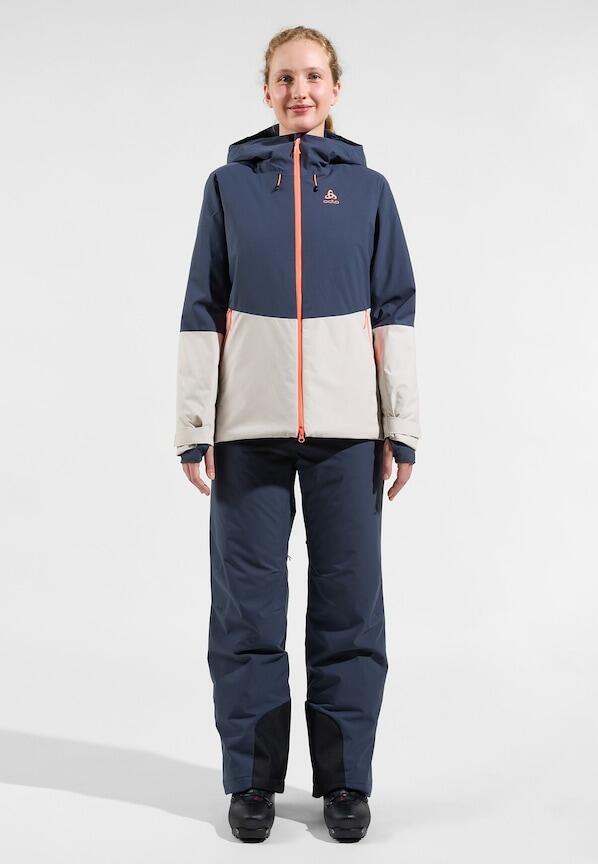 Kurtka narciarska damska Odlo insulated SKI BLUEBIRD S-THERMIC 3/7