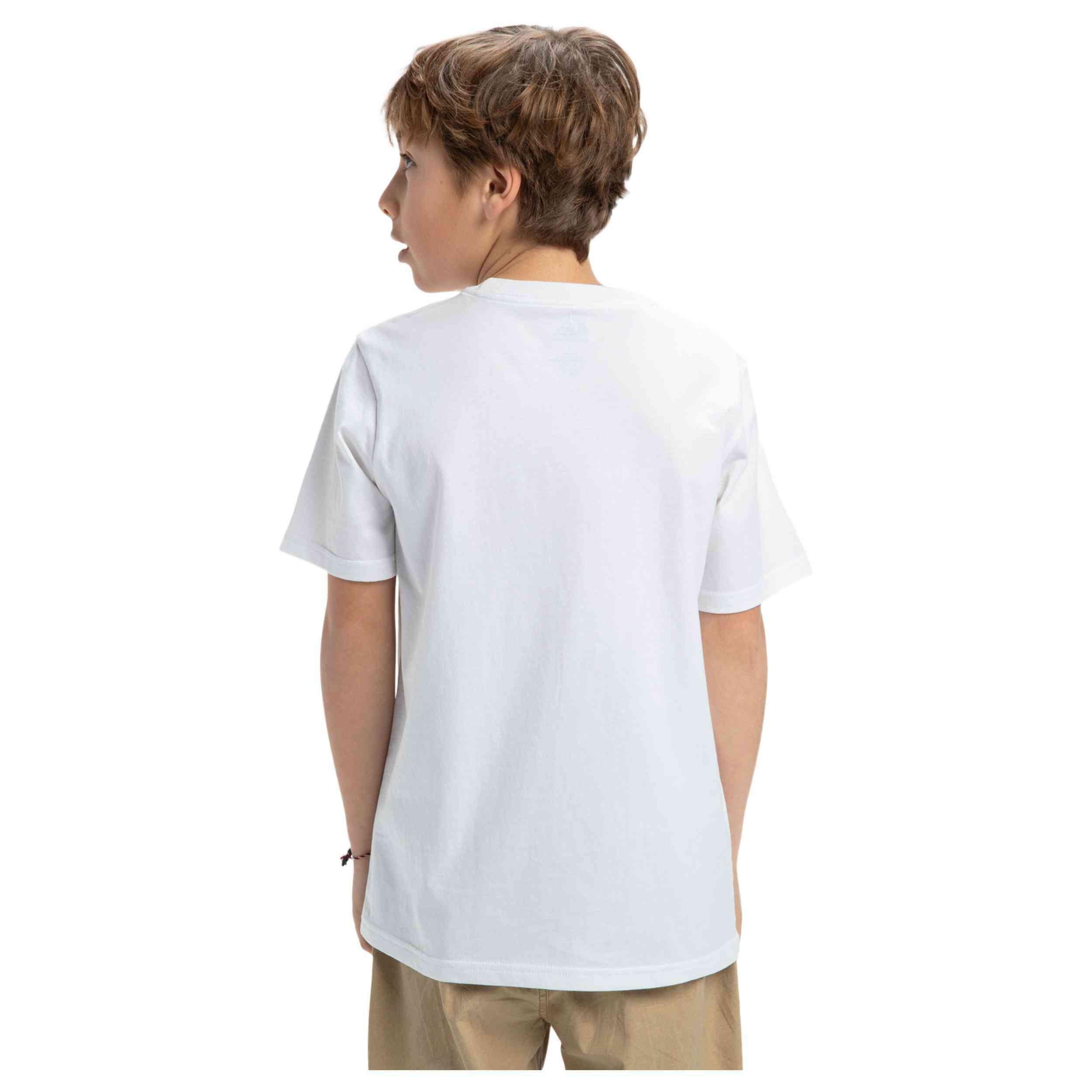 Maglia a maniche corte Quiksilver modello EQBZT04849-WBB0 per ragazzi 5/5