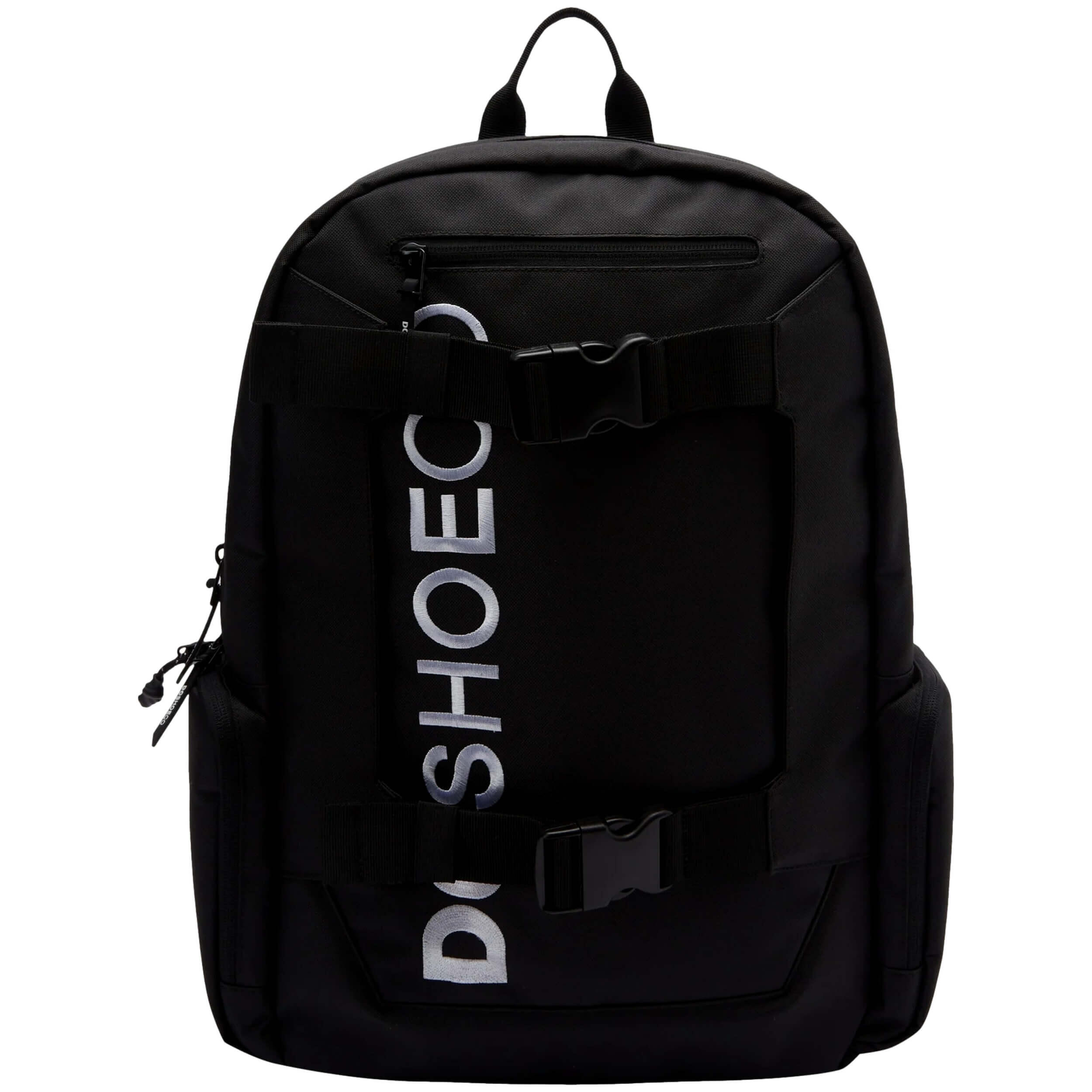 Sangle Sac à Dos Réglable - Lot De 2 - Noir - Pour Skateboard, Chaise Plage, Vélo - Anti-dérapant, Léger
